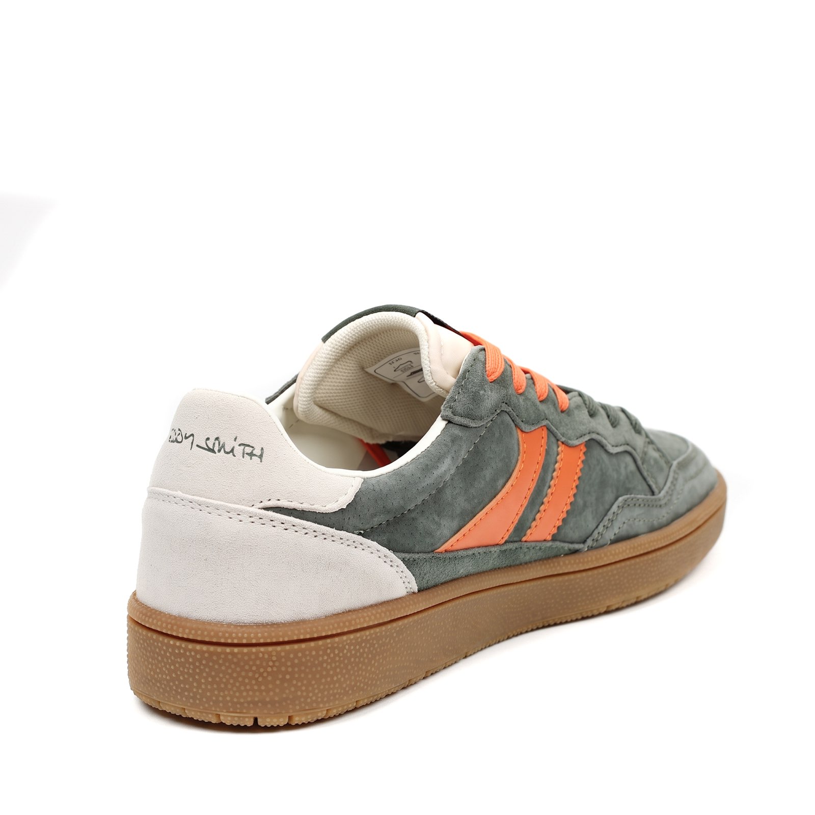 TEDDY SMITH Z.PIEL - Sneakers basses en daim Homme kaki Photo 6