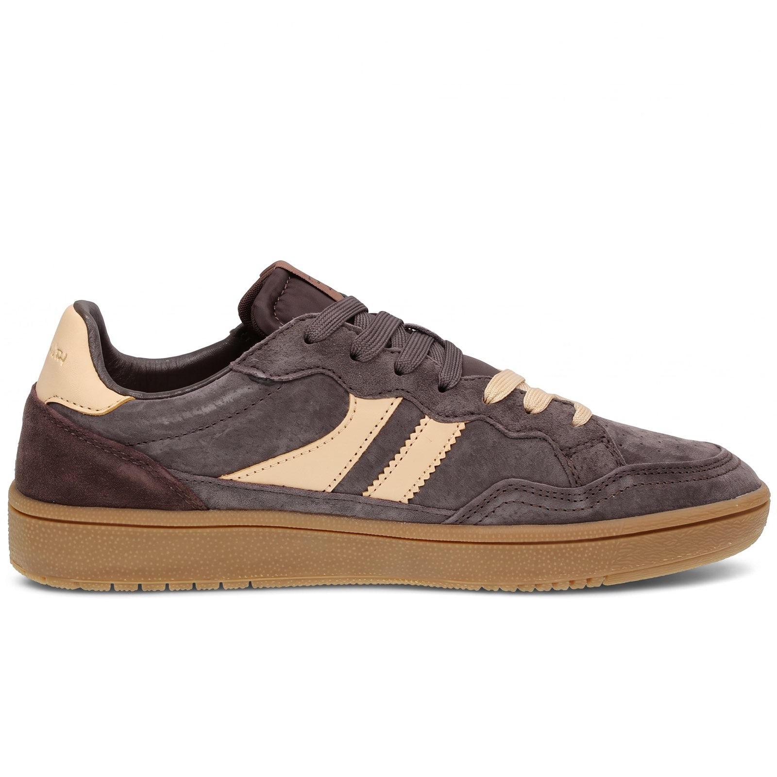 TEDDY SMITH Z.PIEL - Sneakers basses en daim Homme marron Photo 3