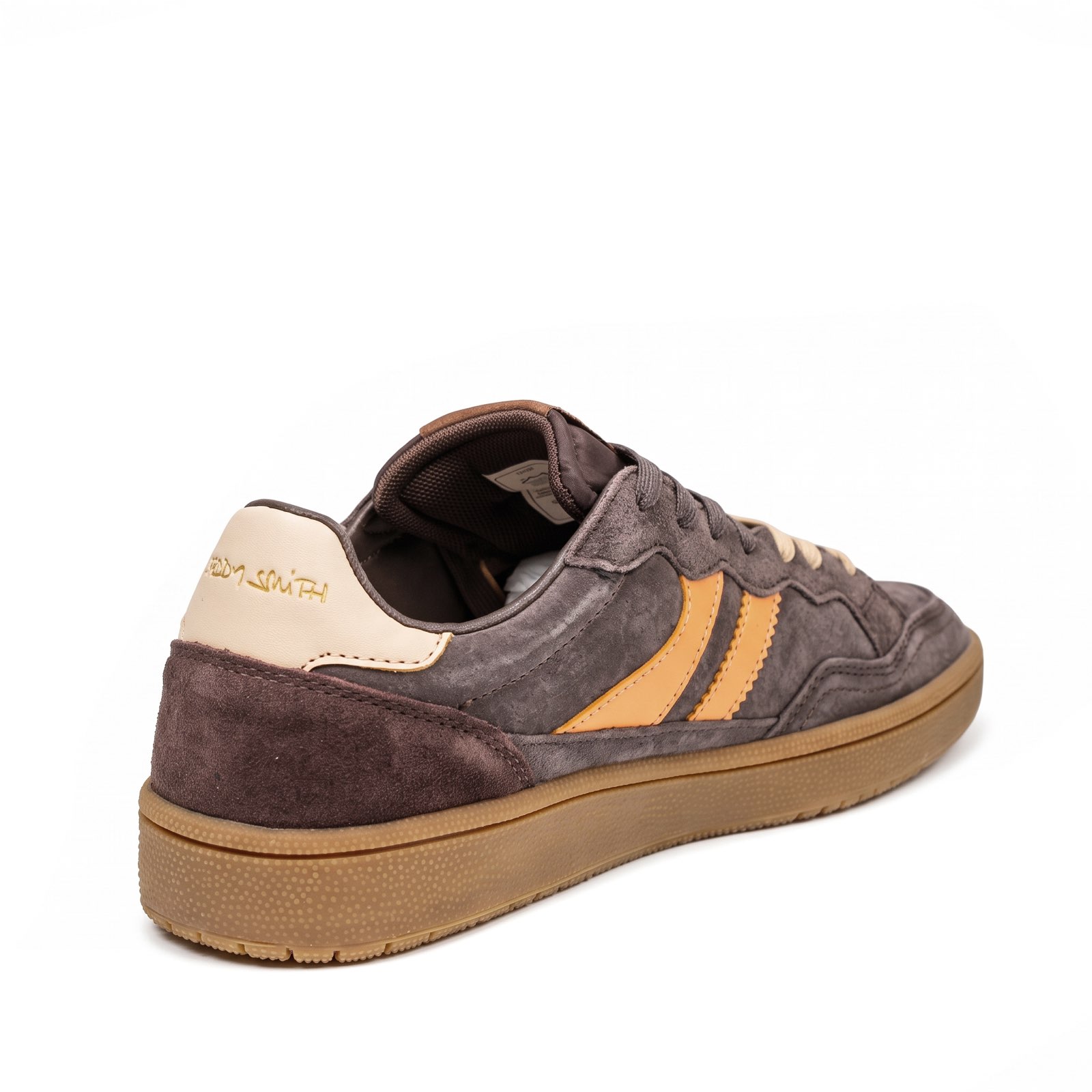 TEDDY SMITH Z.PIEL - Sneakers basses en daim Homme marron Photo 6