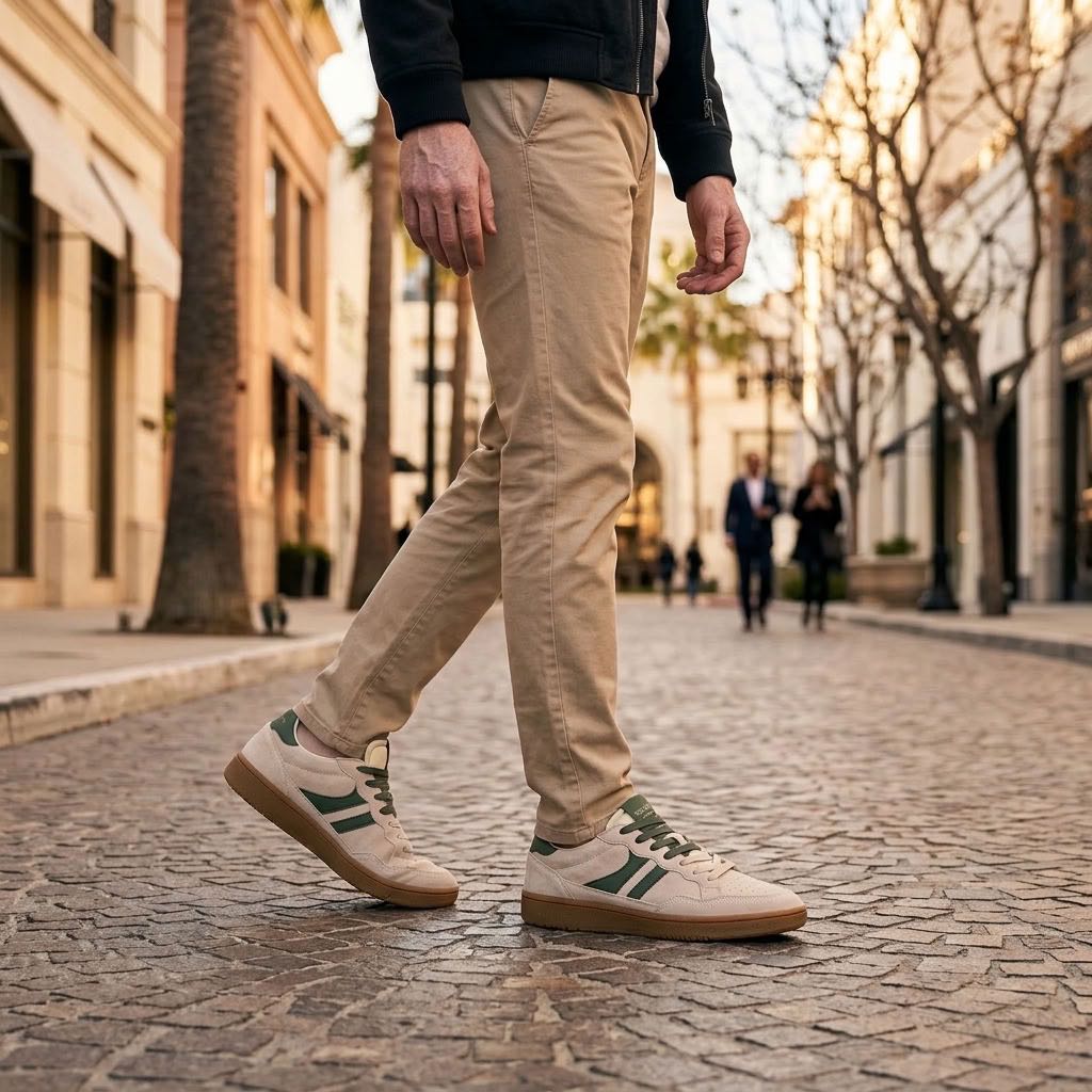 TEDDY SMITH Z.PIEL - Sneakers basses en daim Homme sable Photo 2