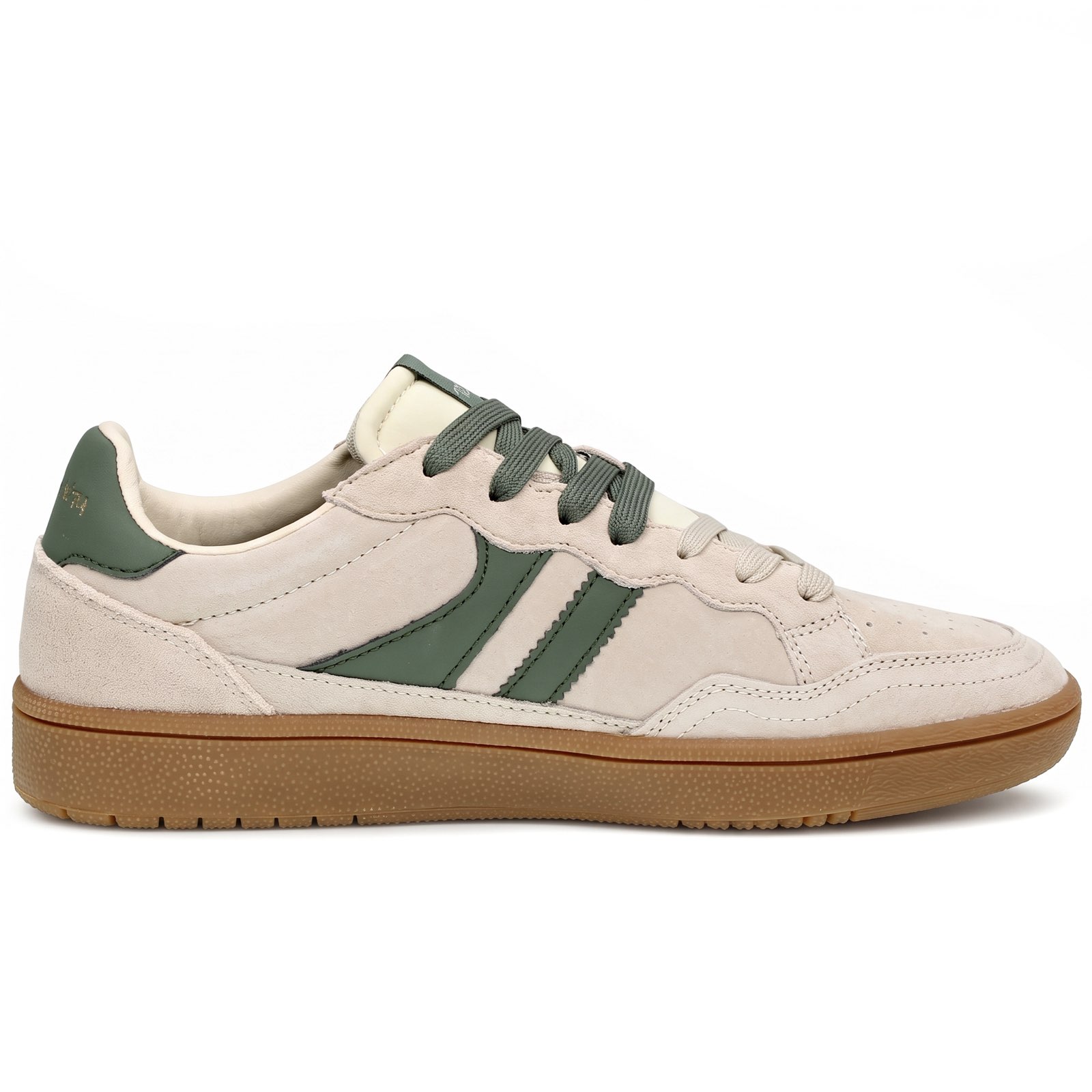 TEDDY SMITH Z.PIEL - Sneakers basses en daim Homme sable Photo 3