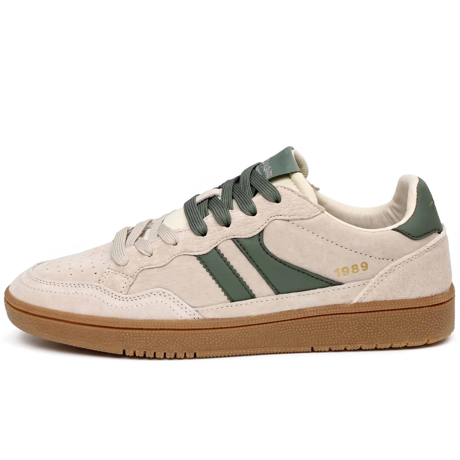 TEDDY SMITH Z.PIEL - Sneakers basses en daim Homme sable Photo 4
