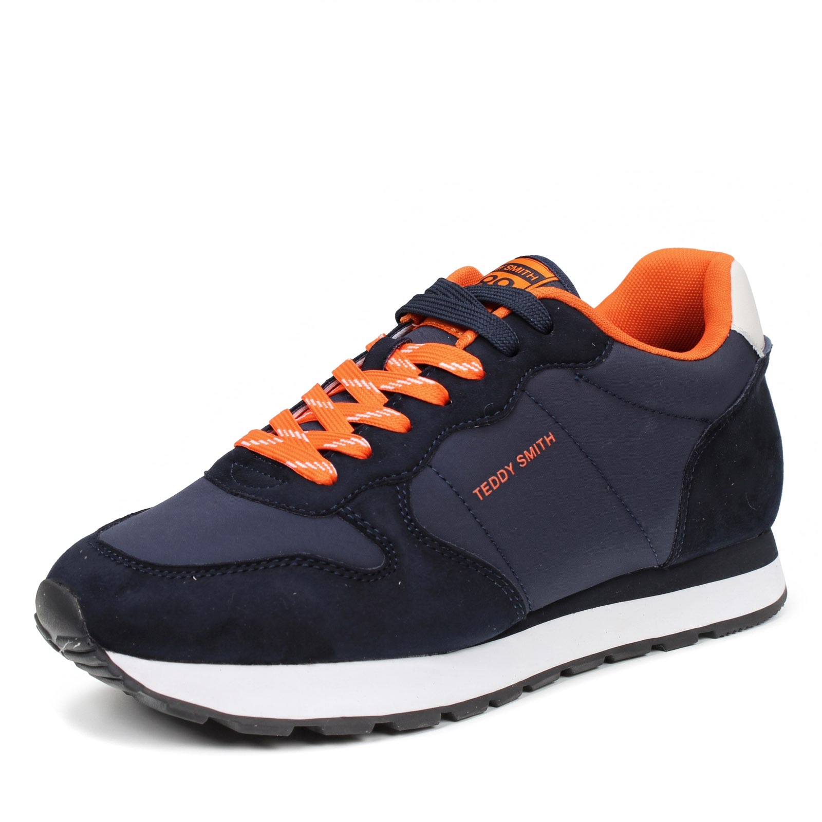 TEDDY SMITH Z.TEX - Sneakers basses en daim Homme bleu