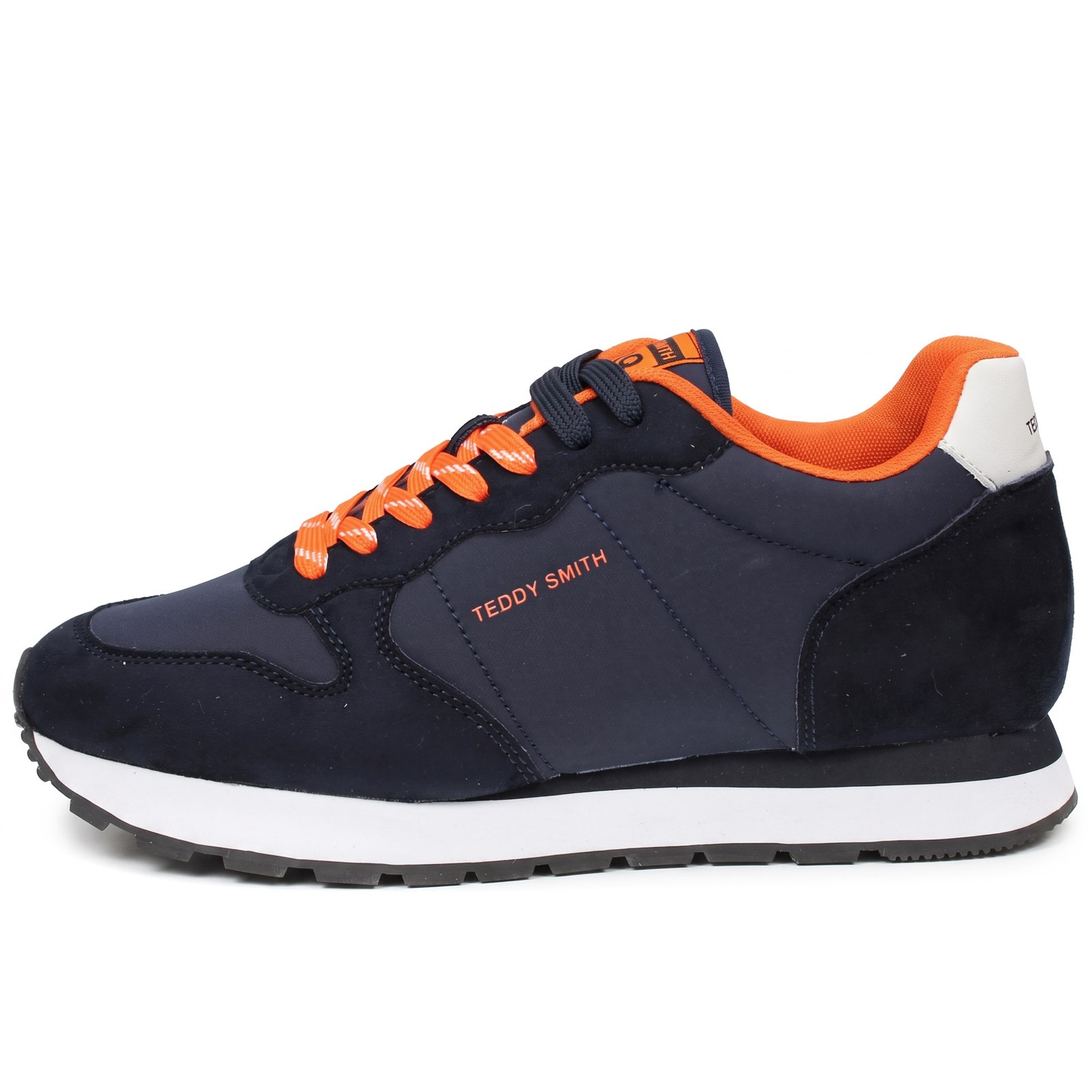 TEDDY SMITH Z.TEX - Sneakers basses en daim Homme bleu Photo 4