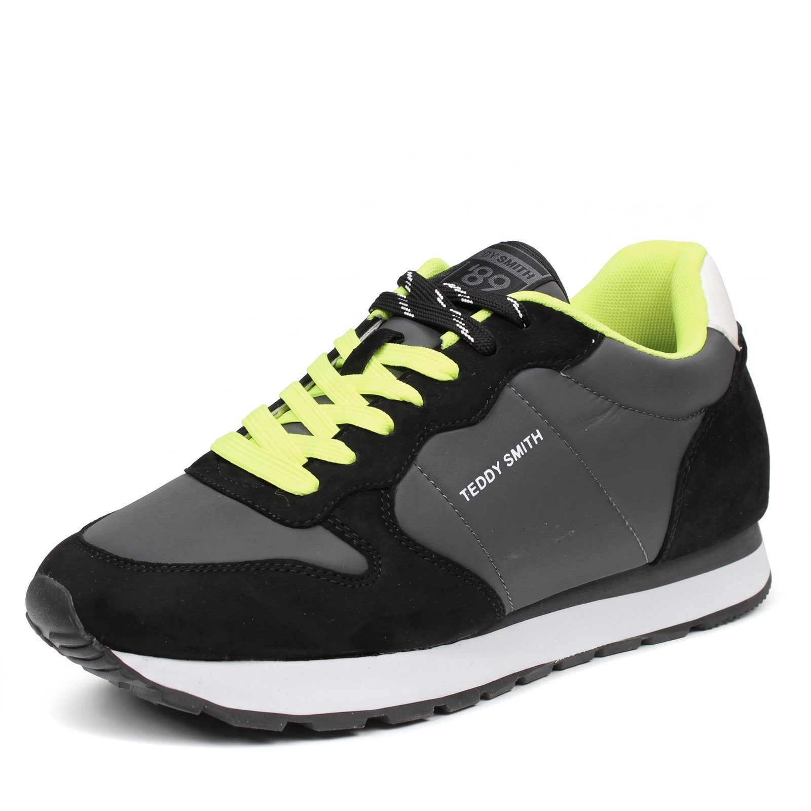 TEDDY SMITH Z.TEX - Sneakers basses en daim Homme noir