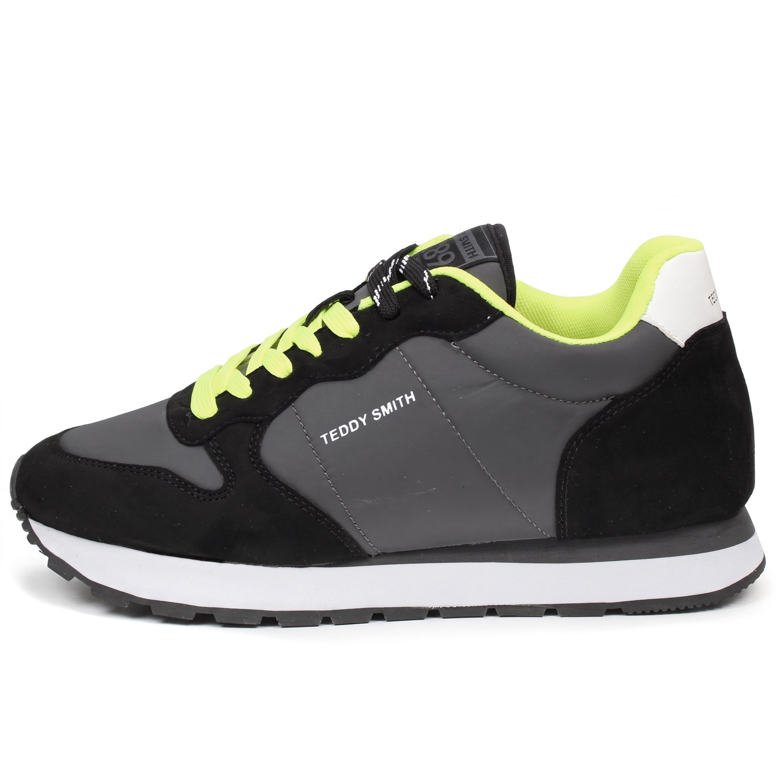 TEDDY SMITH Z.TEX - Sneakers basses en daim Homme noir Photo 4