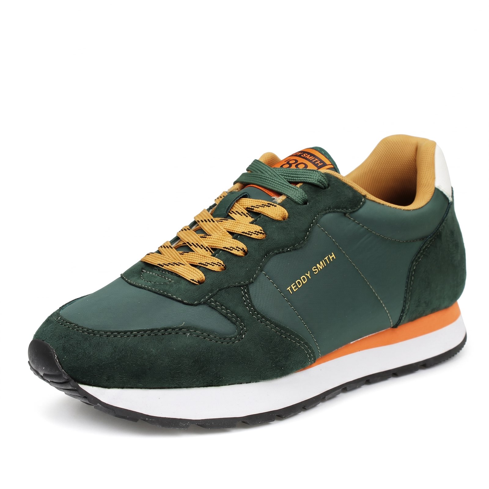 TEDDY SMITH Z.TEX – Niedrige Sneakers aus Wildleder Herren grün