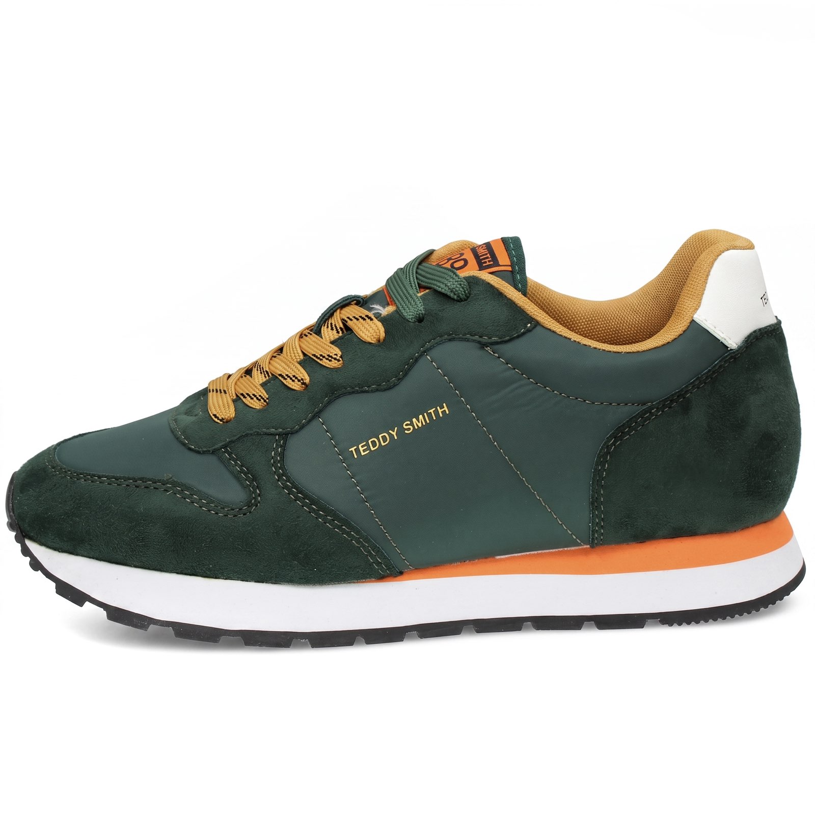 TEDDY SMITH Z.TEX - Sneakers basses en daim Homme vert Photo 4