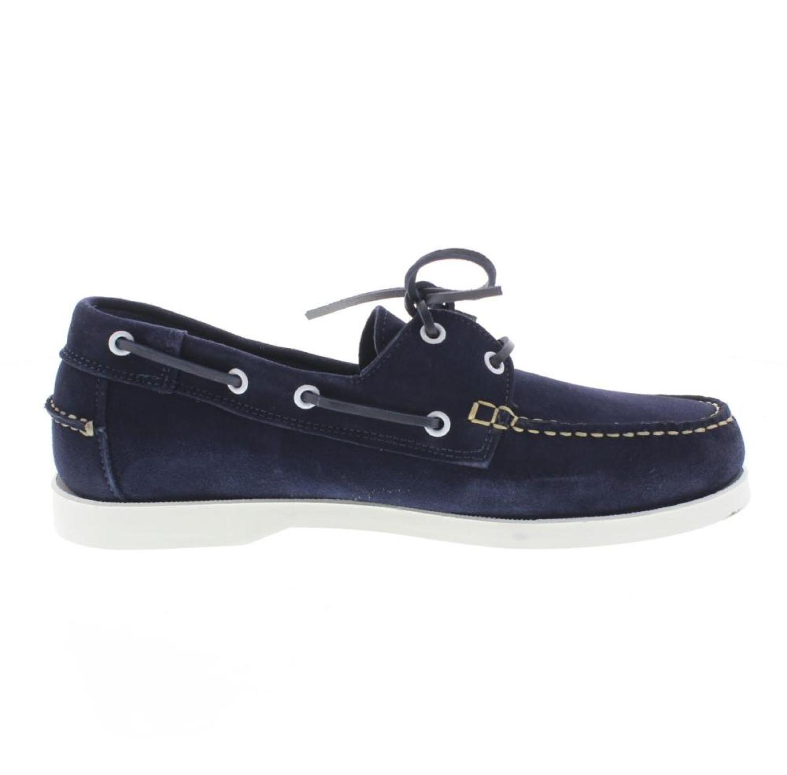 DOCKSTEPS Pro Sailing - Chaussures de bateau en daim Homme bleu Photo 2