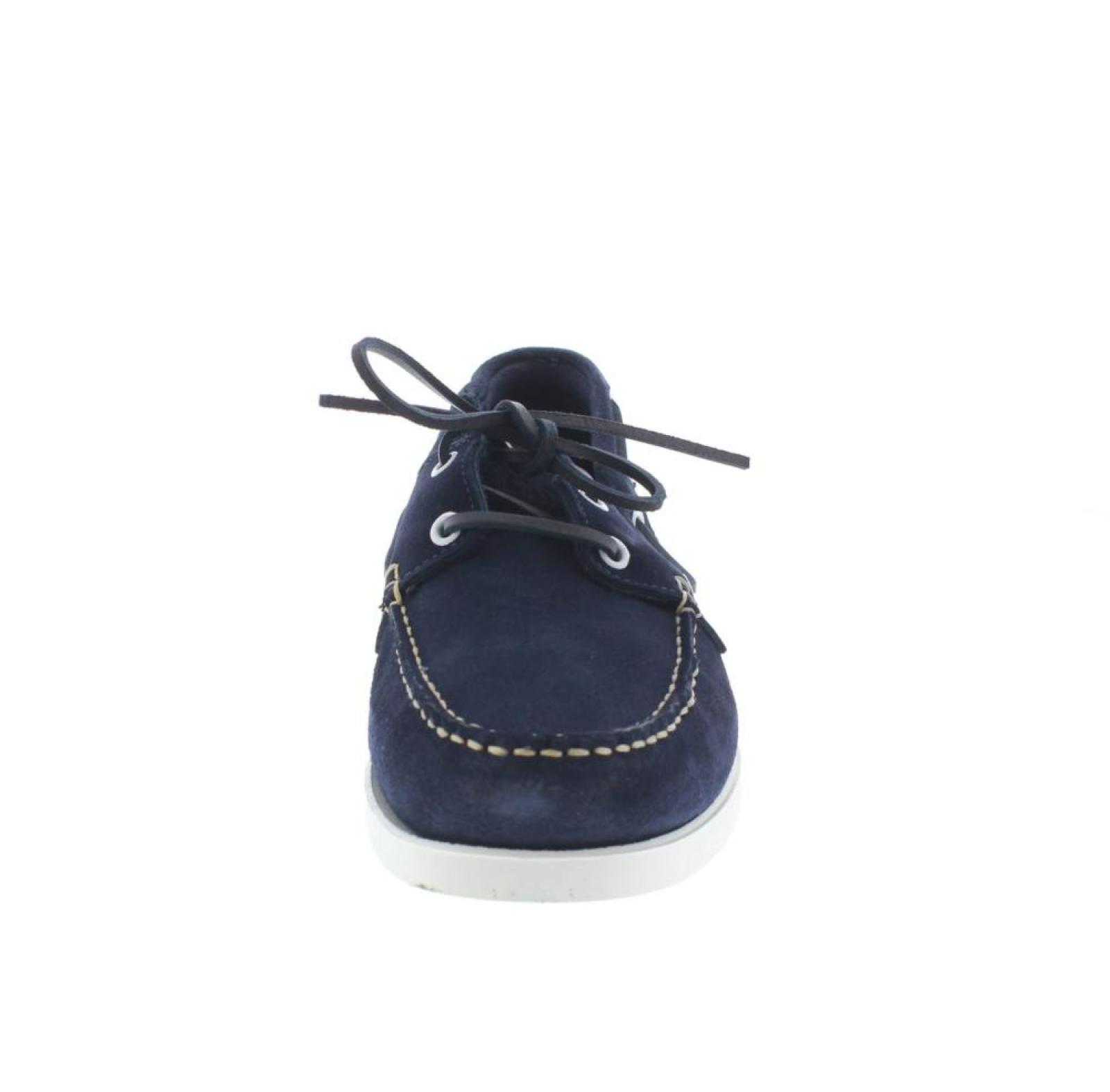 DOCKSTEPS Pro Sailing - Chaussures de bateau en daim Homme bleu Photo 3