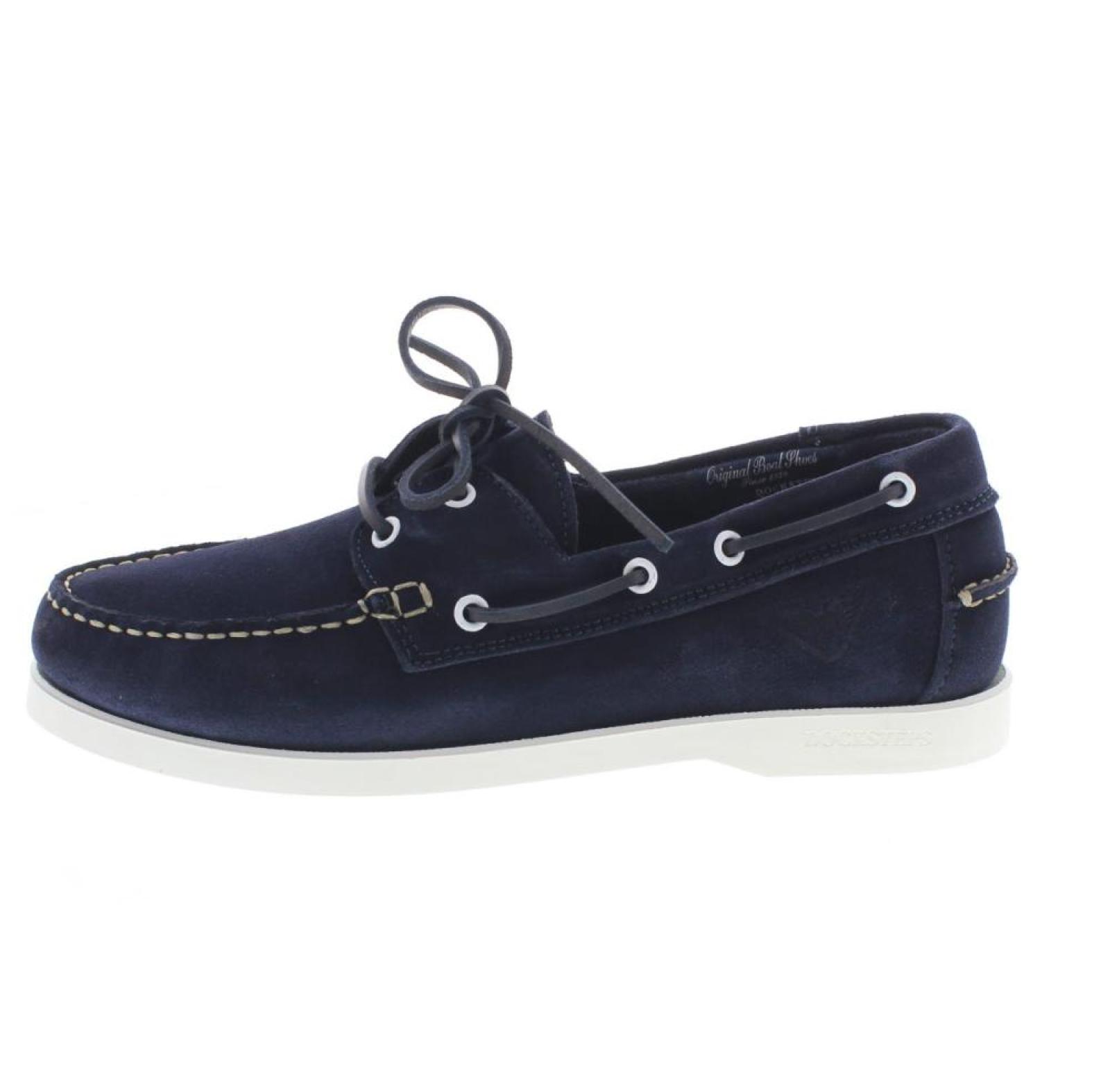 DOCKSTEPS Pro Sailing - Chaussures de bateau en daim Homme bleu Photo 4