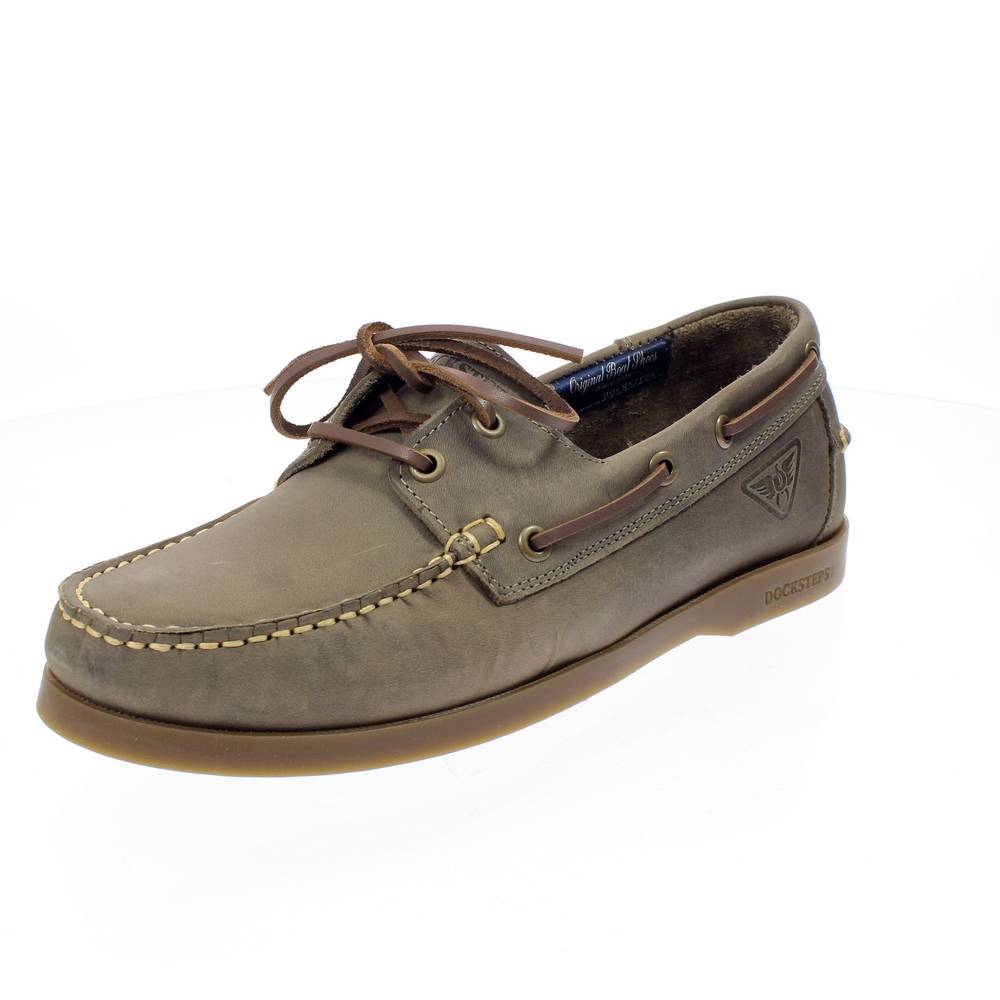 DOCKSTEPS Pro Sailing - Scarpe da Barca in Nabuck t.moro Scarpe da Barca  Uomo DSM000208