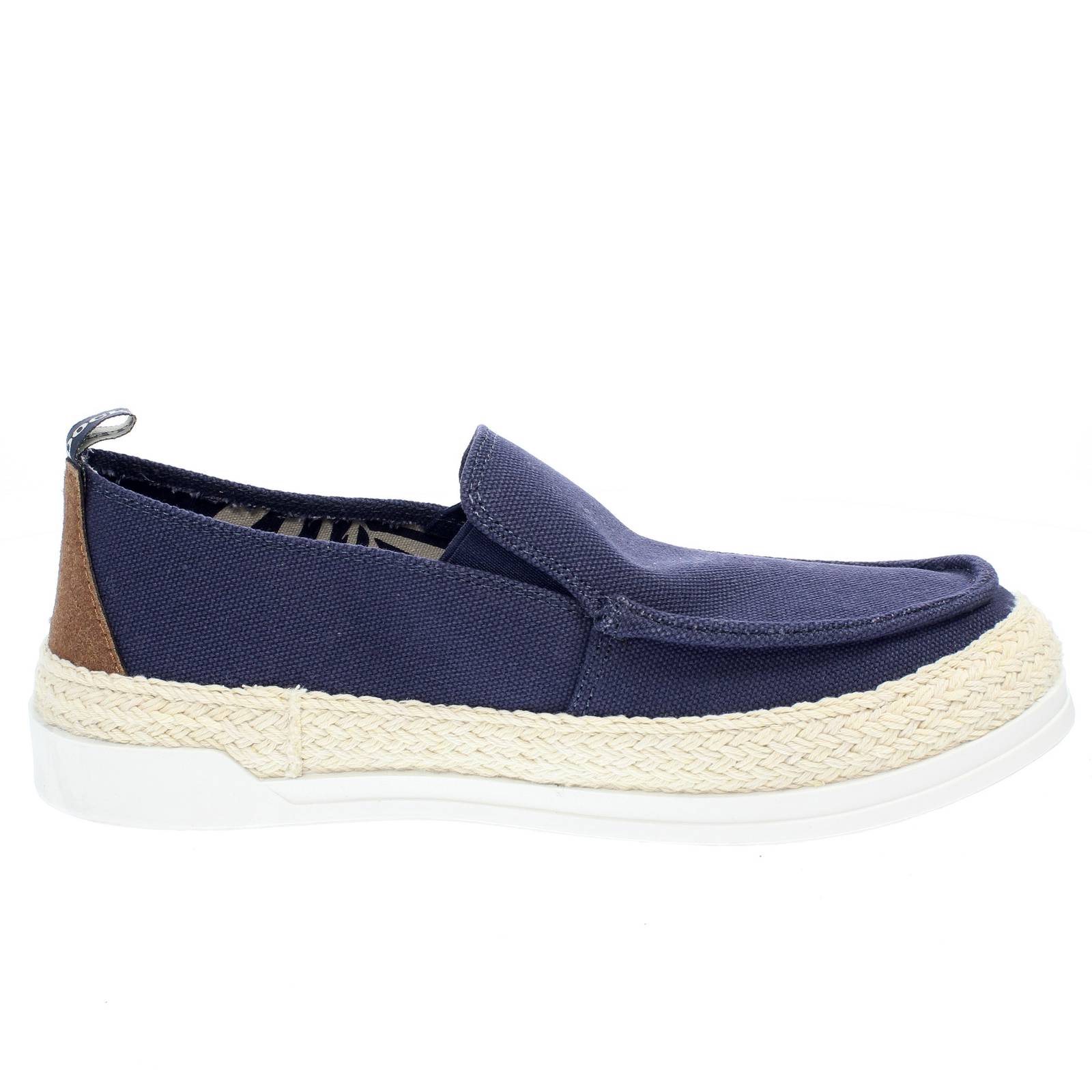DOCKSTEPS GREEN PHILOSOPHY Rio - Chaussons en toile Homme bleu Photo 2