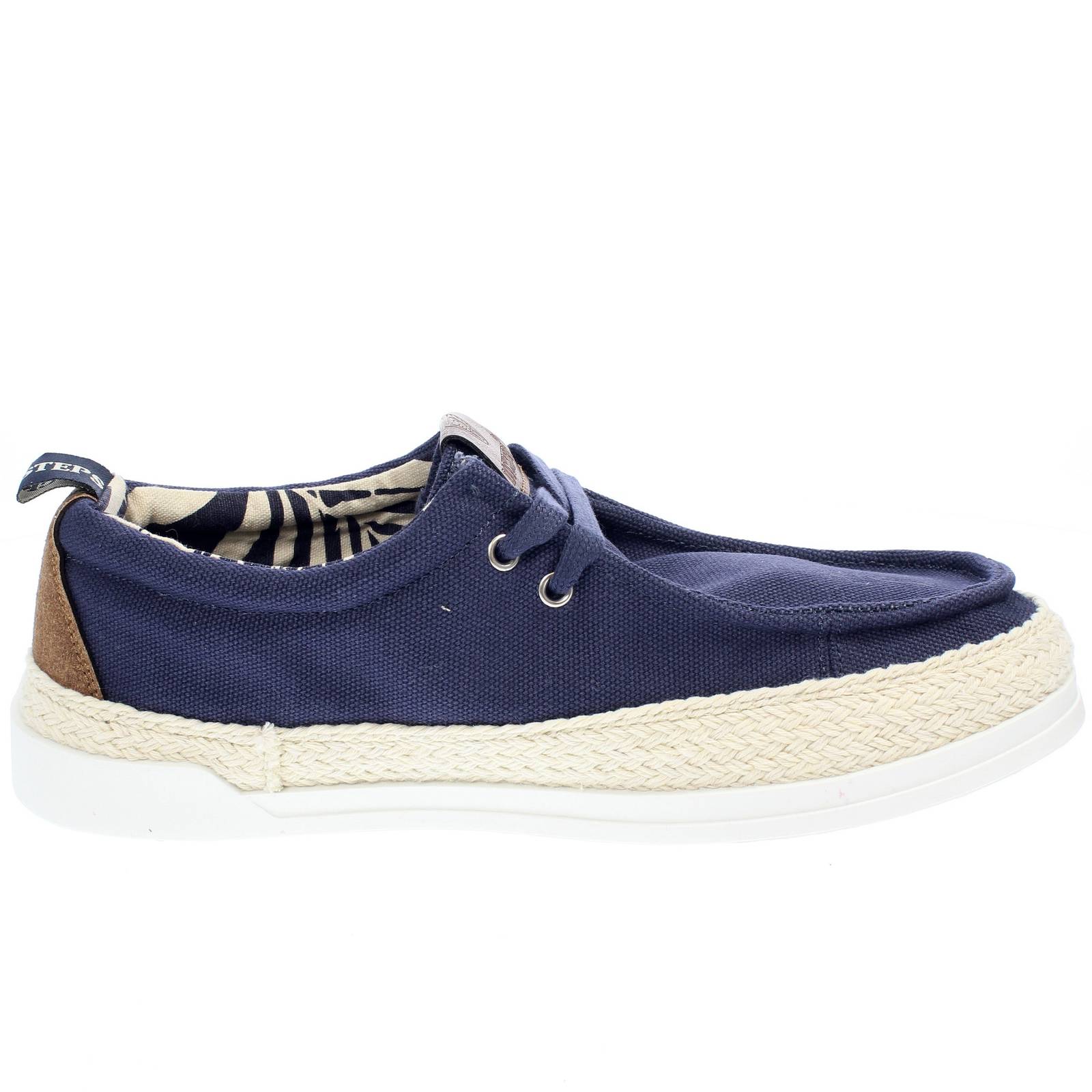 DOCKSTEPS GREEN PHILOSOPHY Rio - Chaussons en toile Homme bleu Photo 2