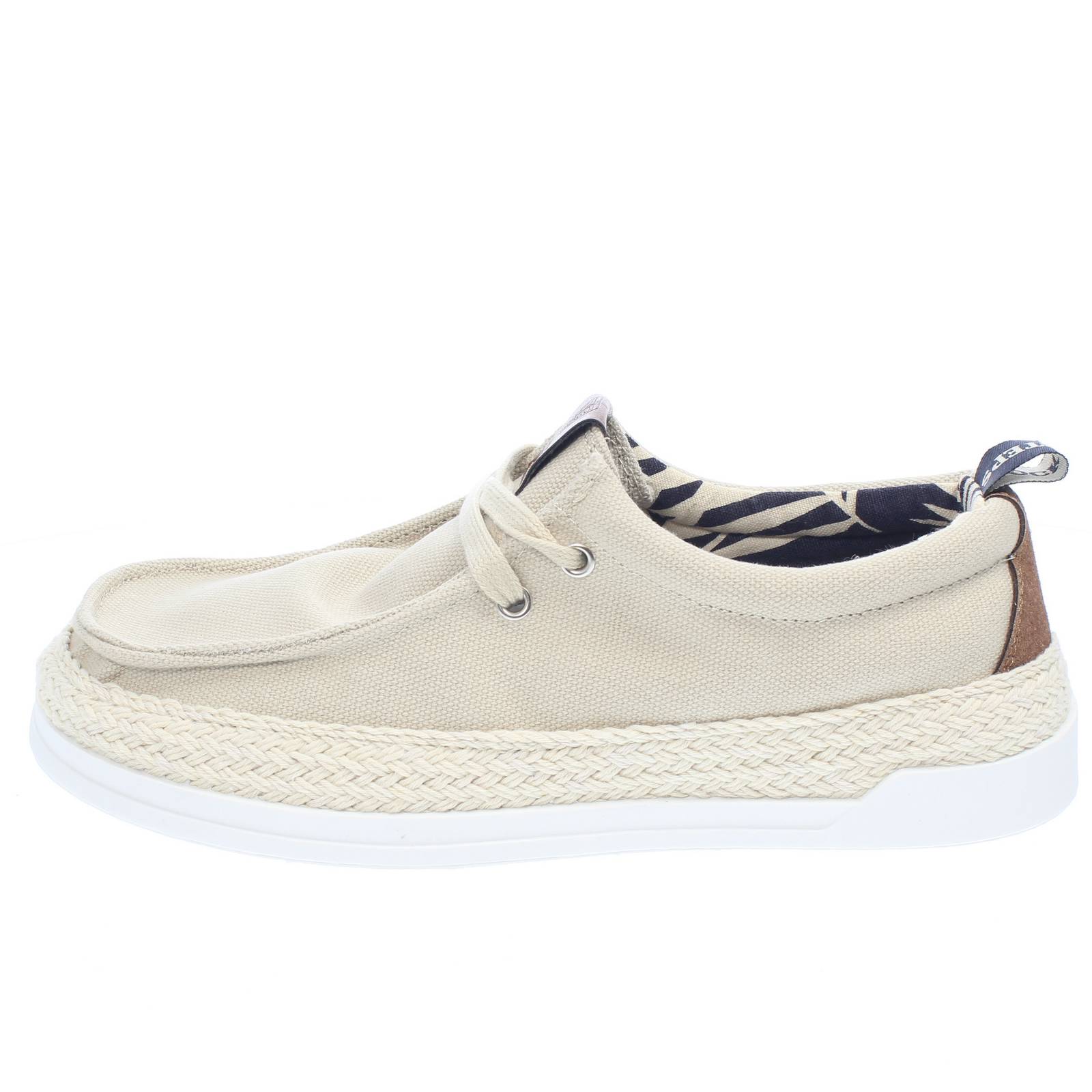 DOCKSTEPS GREEN PHILOSOPHY Rio - Chaussons en toile Homme sable Photo 3
