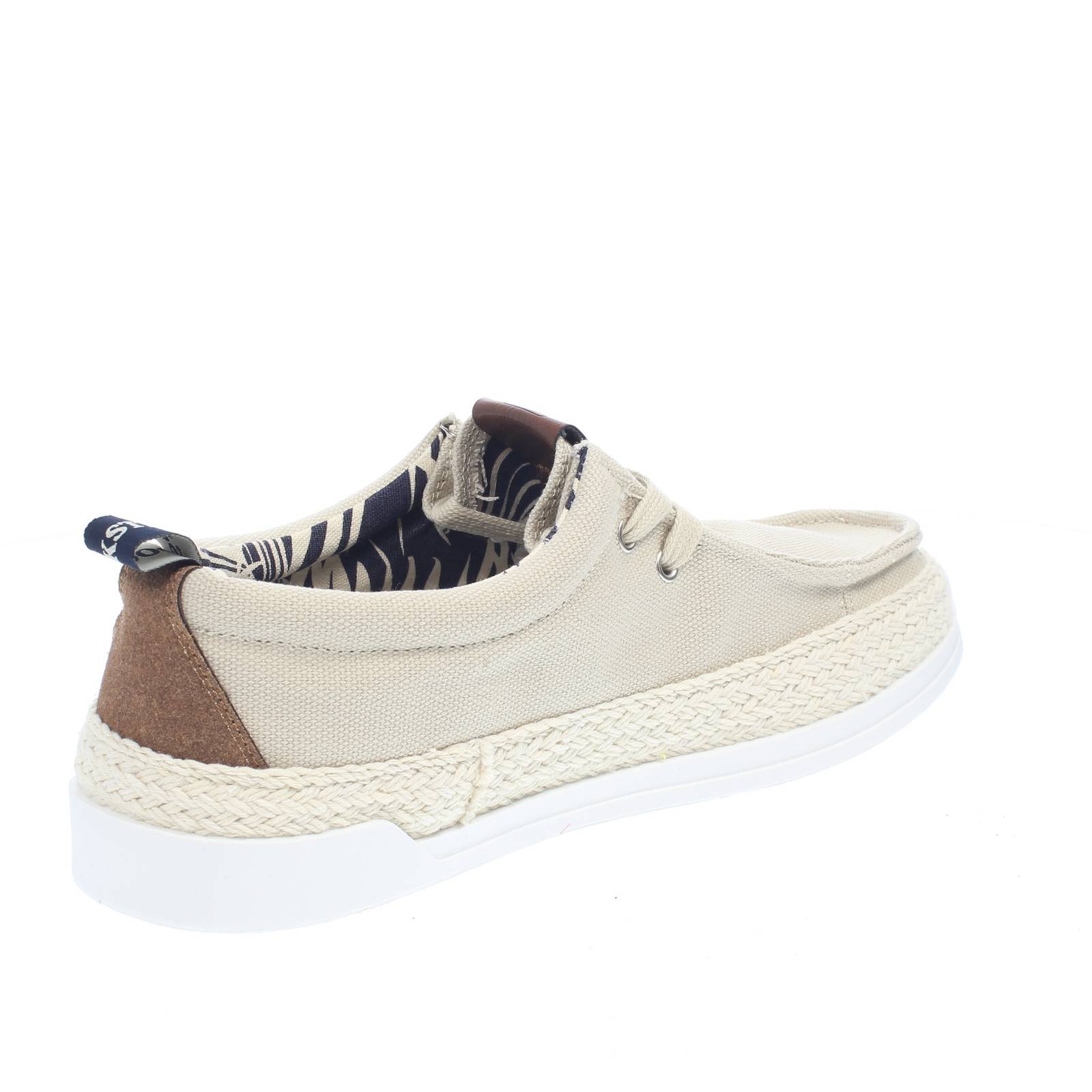 DOCKSTEPS GREEN PHILOSOPHY Rio - Chaussons en toile Homme sable Photo 4